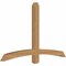 Ekena Millwork Bellingham Timber Gable Bracket, Western Red Cedar, 60"W x 38"H x 3 1/2"D x 3 1/2"F, 15/12 Pitch GBW060X38X0404BEL00SWR - alternate 3